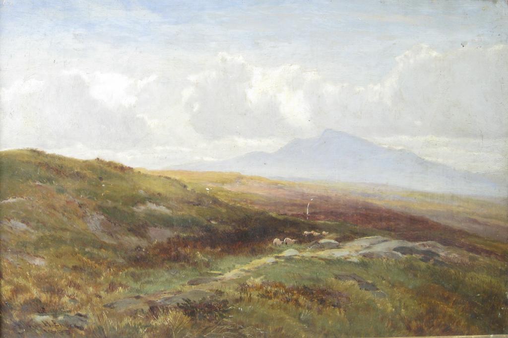 Appraisal: ARTHUR HENRY ENOCH Moors above Bettws-y-Coed signed and dated oil