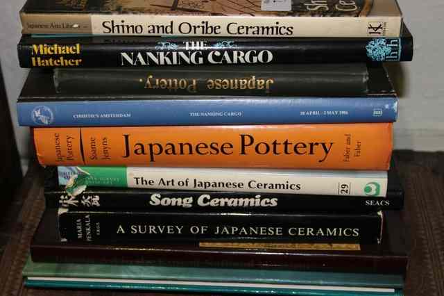 Appraisal: TEN VARIOUS BOOKS on Chinese and Japanese ceramics to include