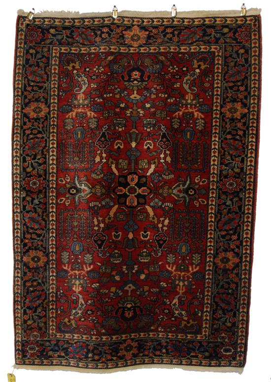 Appraisal: SAROUK RUG Persia circa feet inches x feet inches