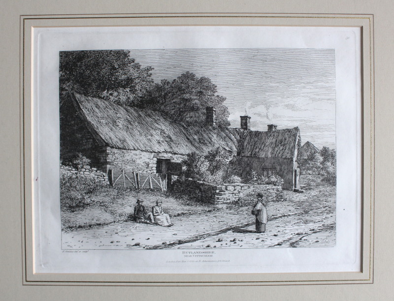 Appraisal: After E Stevens 'Rutlandshire near Uppingham' a line engraving published