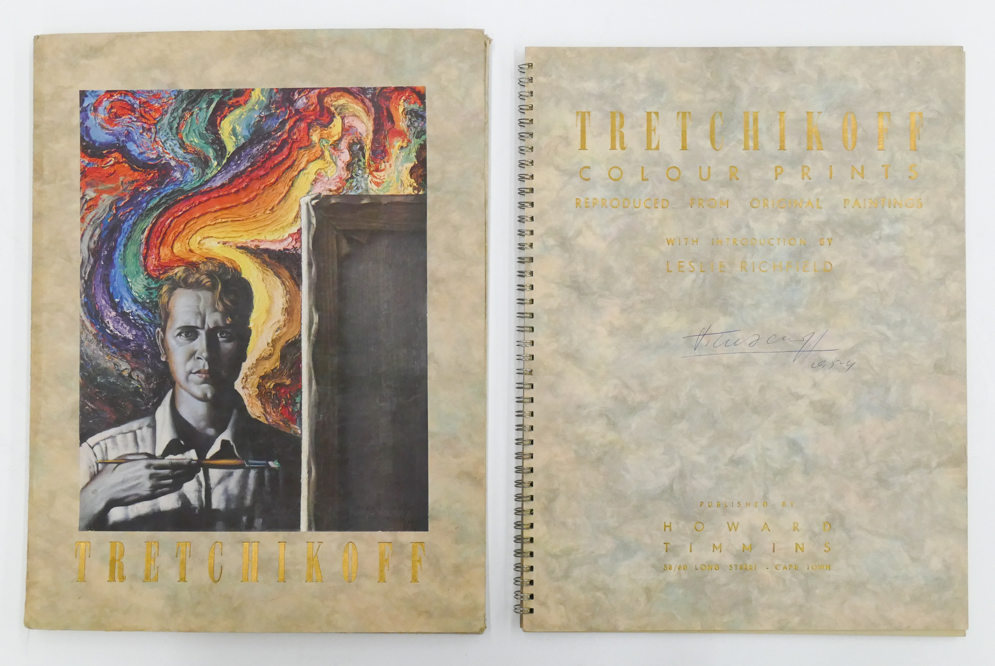 Appraisal: Vladimir Tretchikoff - South Africa Signed 'Colour Prints' Book with