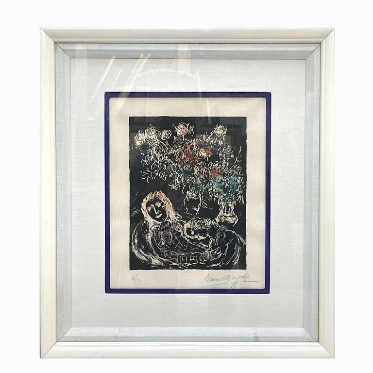 Appraisal: Marc Chagall Russian-French - Lithograph Marc Chagall Russian-French - Lithograph