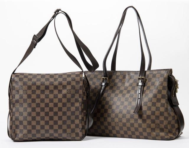 Appraisal: lot of Louis Vuitton bags in Damier Ebene coated canvas