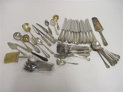 Appraisal: Group of American sterling silver flatwarevarious makers th century