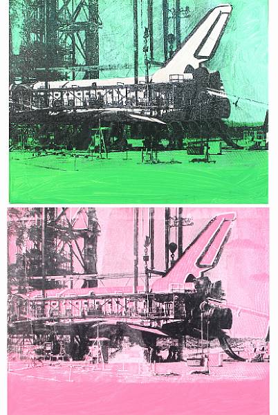 Appraisal: Henry Vincent th century Untitled Airplane Pink Untitled Airplane Green