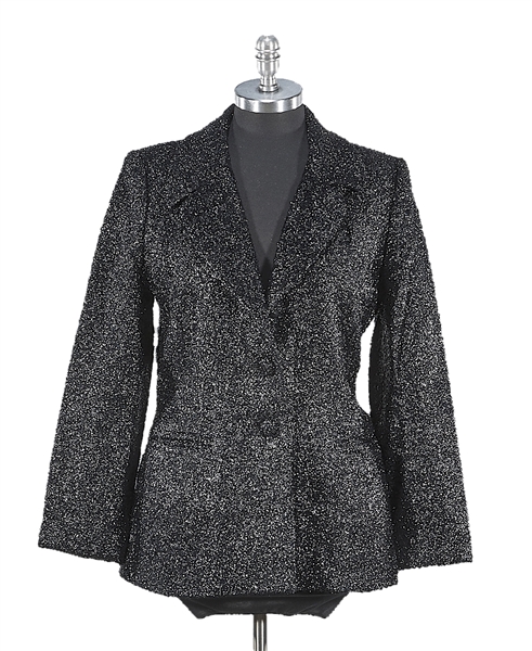 Appraisal: Two Celine Paris women's garments including evening jacket size -