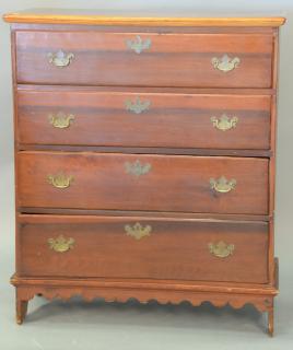 Appraisal: Blanket chest with lift top and two false drawers over