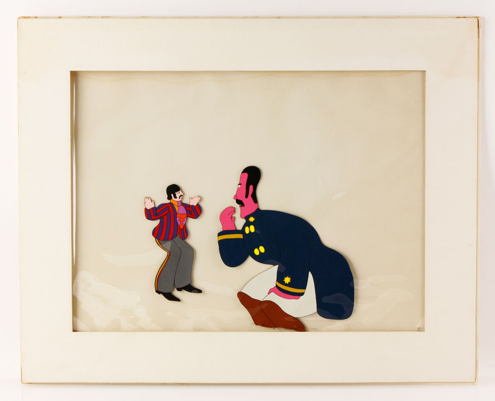 Appraisal: - Yellow Submarine Animation Cell Yellow Submarine animation cell original