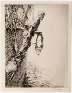 Appraisal: The Cadsman Briscoe Arthur British The Cadsman Drypoint etching on