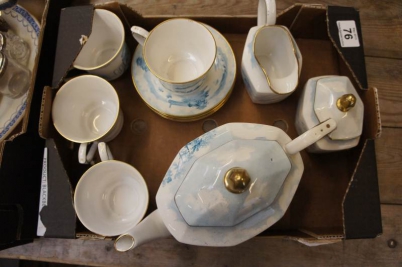 Appraisal: A collection of Pottery to include Caverswall Hand Painted Tea