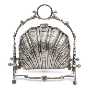 Appraisal: An English Victorian Silver-Plate Bun Warmer and a Silver-Plate and