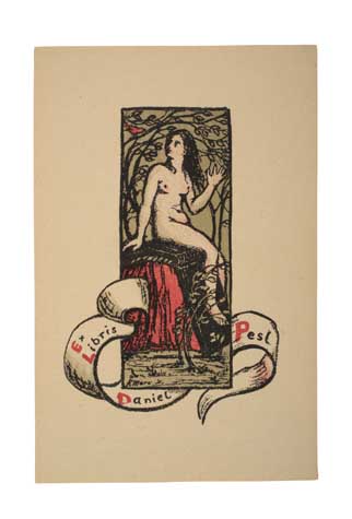 Appraisal: FRANZ MARC Group of Ex Libris prints Including woodcuts with