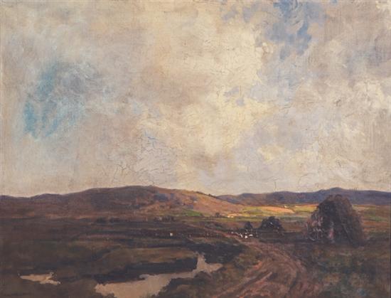 Appraisal: CRAIG JAMES HUMBERT Irish - Landscape in Ireland oil on