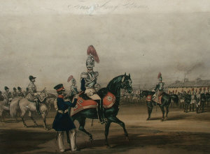 Appraisal: J Harris early th Century- 'Royal Horse Guards' after H