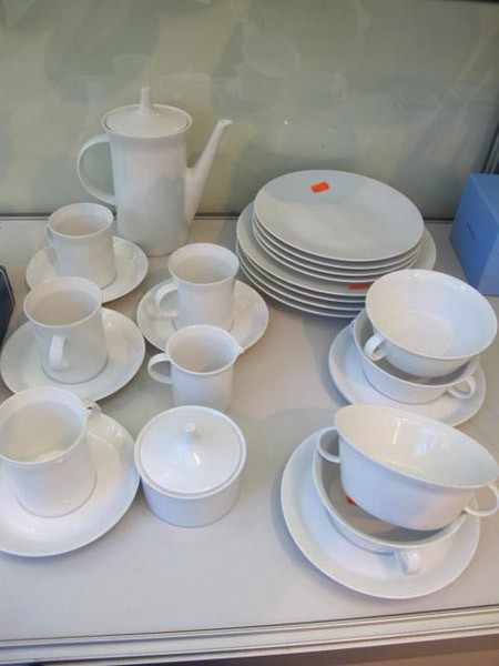 Appraisal: ROSENTHAL DINNER SET FOR FOUR INCL DEMI TASSE