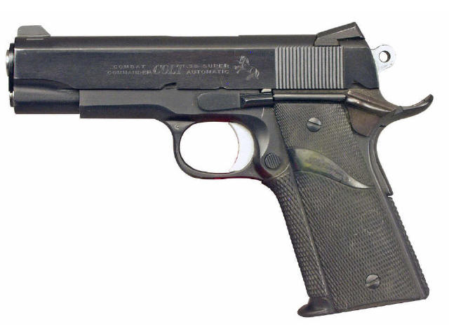 Appraisal: Colt Combat Commander Super SN BS extended grip safety Pachmayr