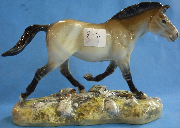 Appraisal: Beswick Przewalski's Wild Horse Limited Edt boxed with cert