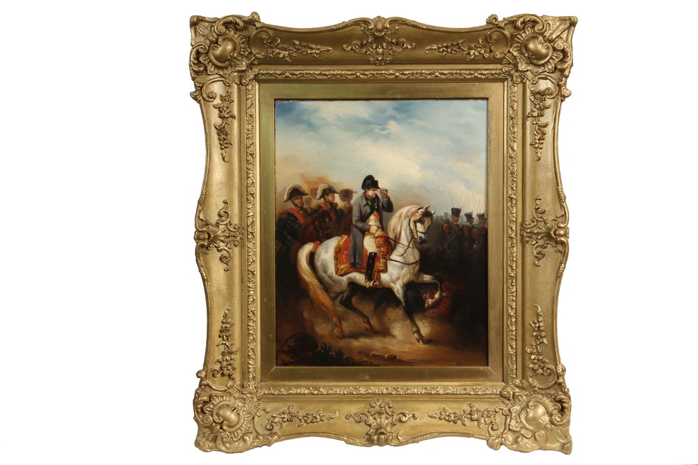 Appraisal: AFTER HIPPOLYTE BELLANGE French - - Napoleon on a Grey