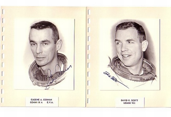 Appraisal: Gemini Astronauts Photographic Portraits of Eugene Cernan and David Scott