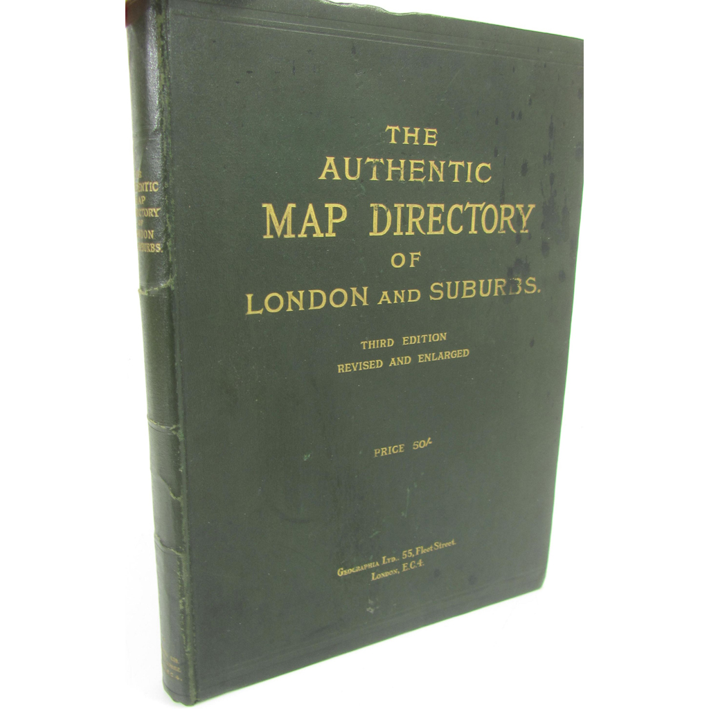 Appraisal: Bain James editor The Authentic Map Directory of London and