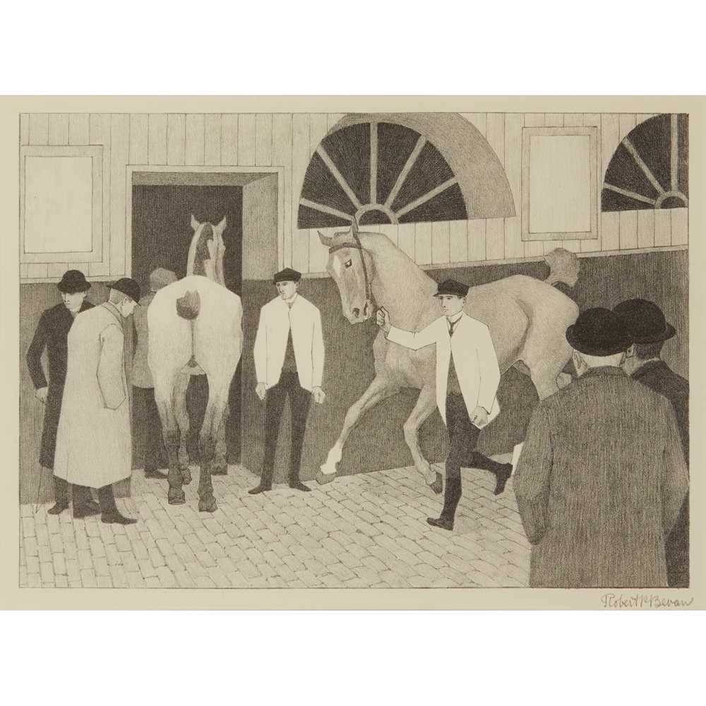 Appraisal: ROBERT POLHILL BEVAN BRITISH - THE HORSE MART BARBICAN NO