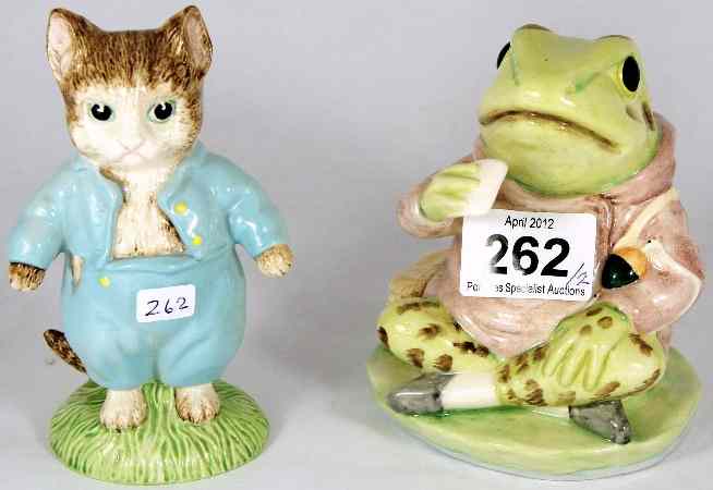 Appraisal: Beswick Beatrix Potter Large Sized Figures Tom Kitten and Jeremy