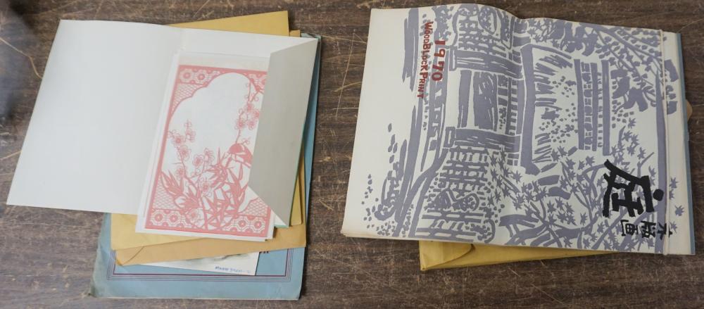 Appraisal: Collection of Chinese Paper Cuts Woodblock Prints and Other Unframed