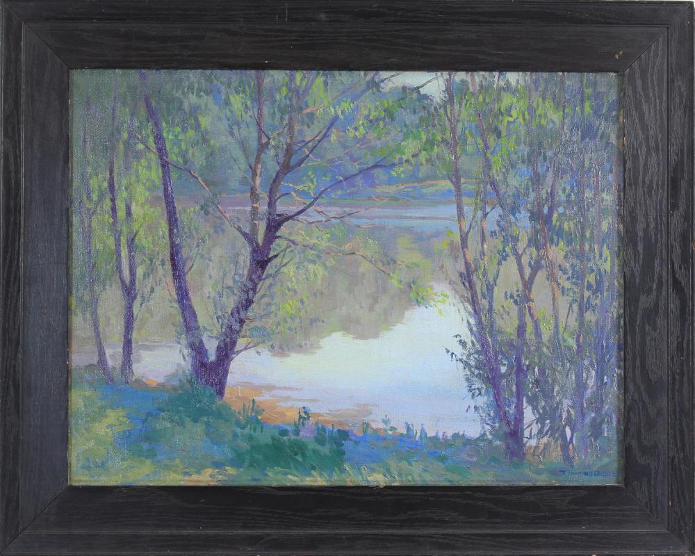 Appraisal: FRANCES FARRAND DODGE Minnesota Michigan Maryland - oil on canvas