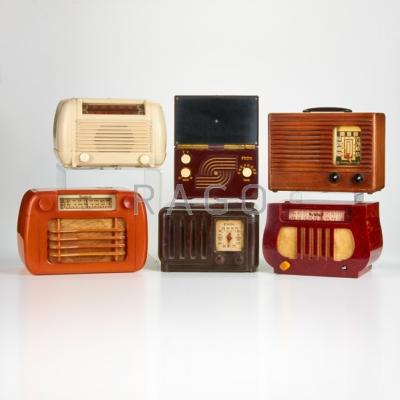 Appraisal: RADIOS Six including Fada DeWald Sentenel s- s One wood