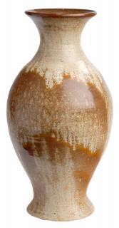 Appraisal: J B Cole Pottery Vase mottled brown yellow and orange