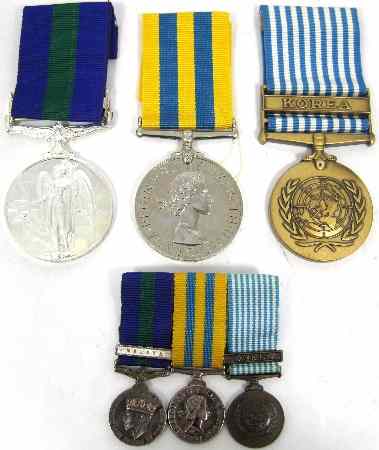 Appraisal: A set Medals Awarded to Corporal A F Hughes comprising