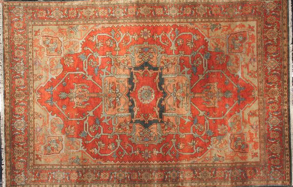 Appraisal: Fine Indo Serapi rug ' x ' EST