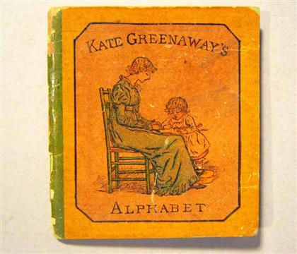 Appraisal: vol Greenaway Kate Kate Greenaway's Alphabet London George Routledge First