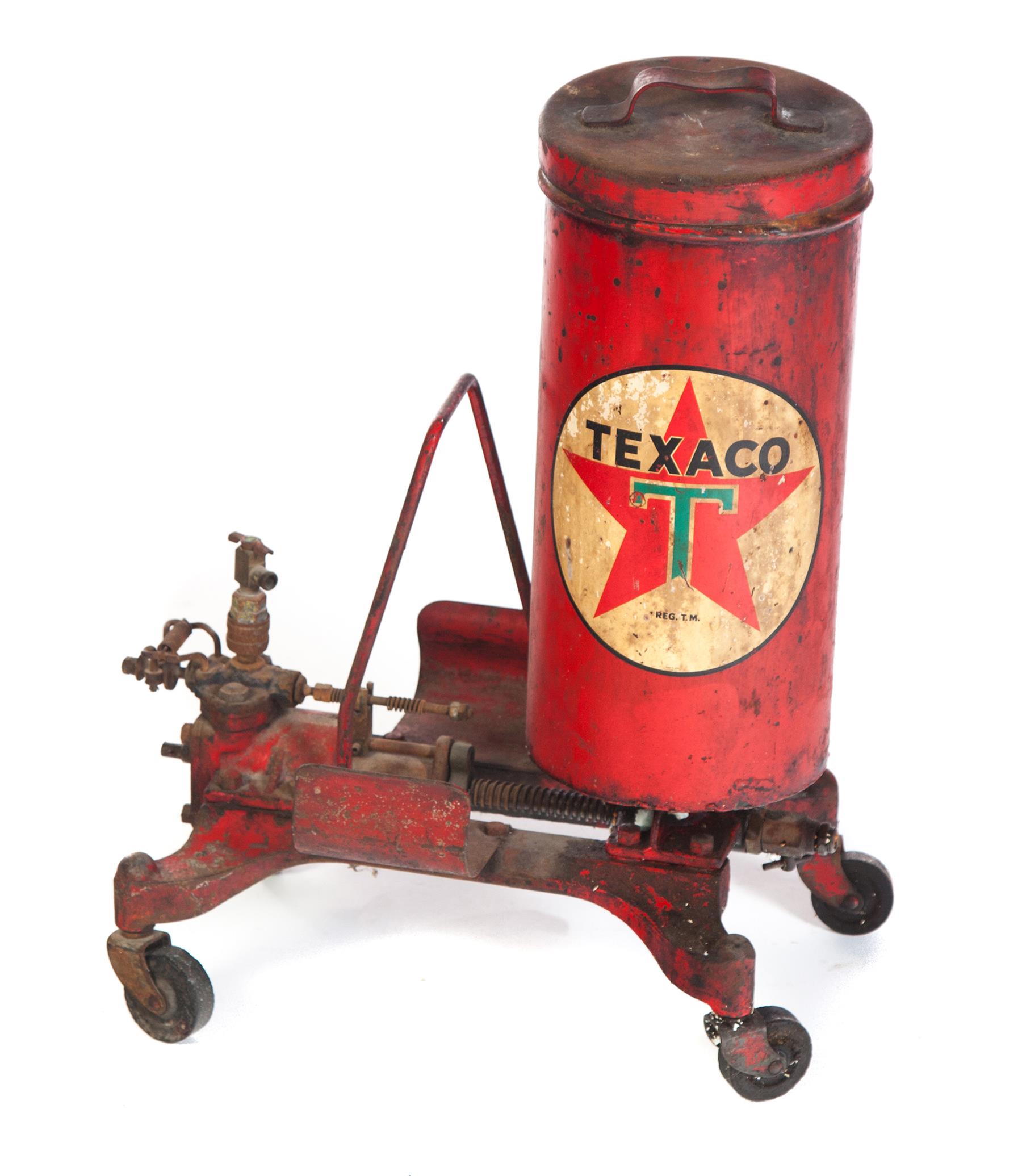 Appraisal: TEXACO BRAKE BLEEDER American mid th century Hydraulic brake bleeder