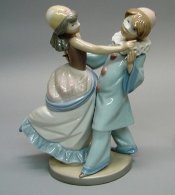 Appraisal: LLADRO - Masquerade Ball - G Retired Good condition