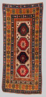 Appraisal: KAZAK RUG KAZAK RUG Caucasus late th century ft in