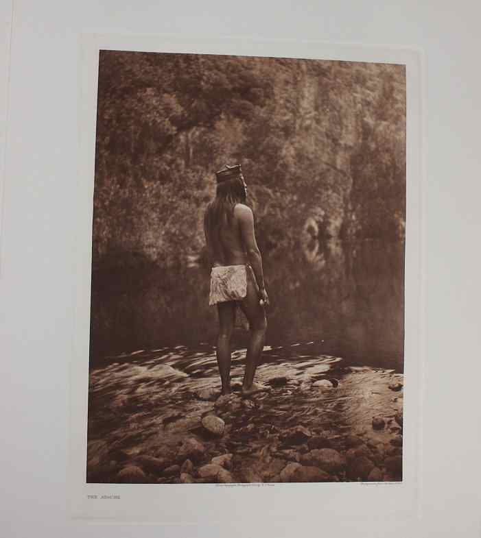 Appraisal: CURTIS Edward American - ''The Apache'' Photogravure '' x ''