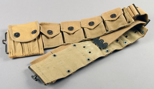 Appraisal: M cartridge belt by P B and Co March date