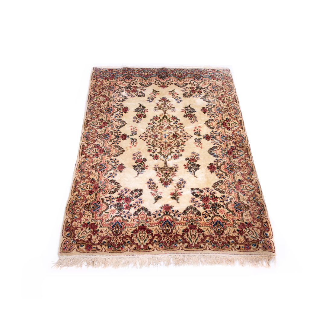 Appraisal: PERSIAN KERMAN CARPET Persian Kerman carpet ' x '