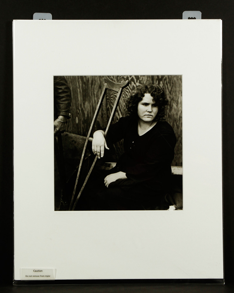 Appraisal: - Bristol Untitled Woman Silver Gelatin Print Horace Bristol American