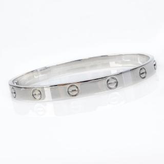 Appraisal: Cartier Karat White Gold Love Bracelet with Screwdriver Box and