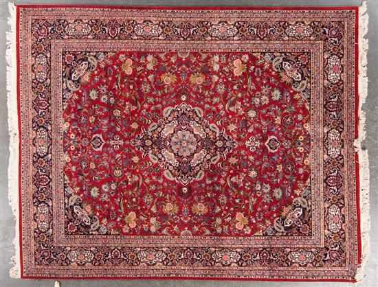 Appraisal: Indo-Keshan carpet India modern x Estimate -