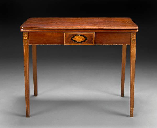 Appraisal: A Regency inlaid games table first quarter th century The