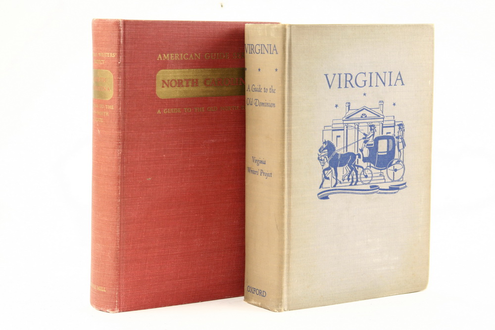 Appraisal: TWO BOOKS - WPA State Guides including North Carolina nd