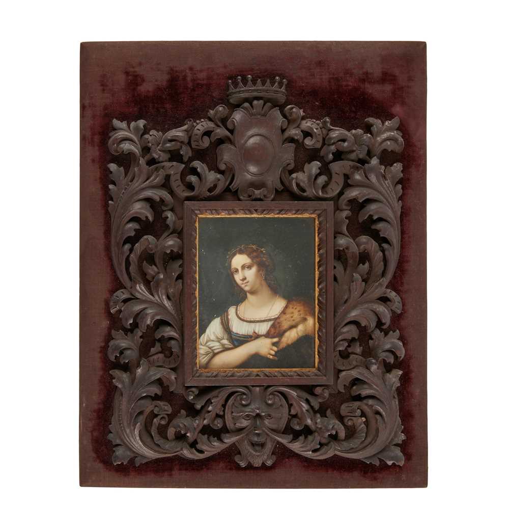 Appraisal: AFTER SEBASTIANO DEL PIOMBO ITALIAN - TWO TH CENTURY ITALIAN