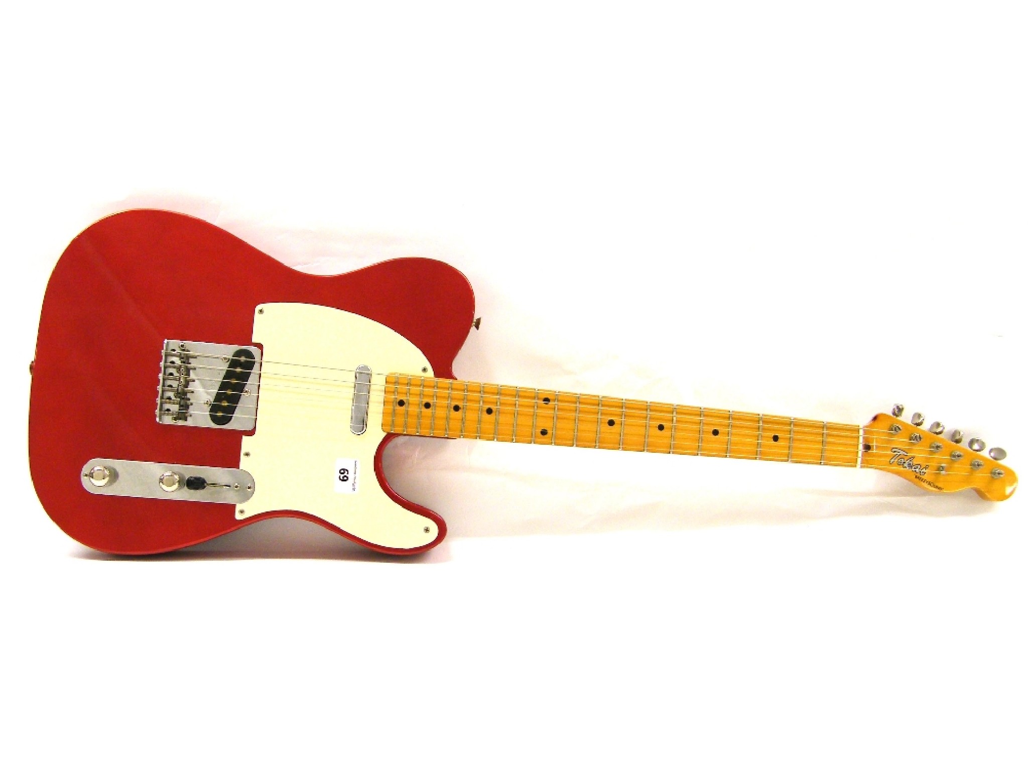 Appraisal: Tokai Breezysound electric guitar ser no candy apple red finish