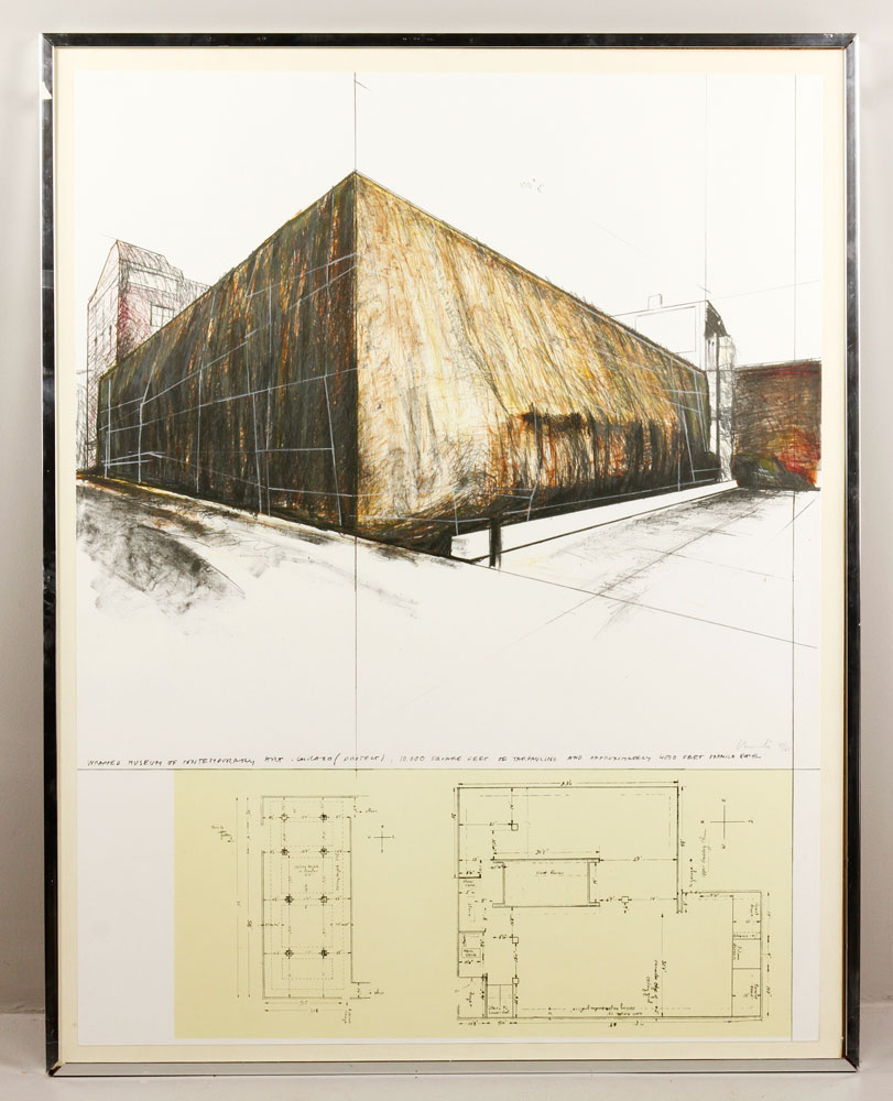 Appraisal: - Christo Wrapped Museum of Contemporary Art Lithograph Christo b