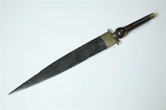 Appraisal: PLUG BAYONET American or English th century Single-edged blade with