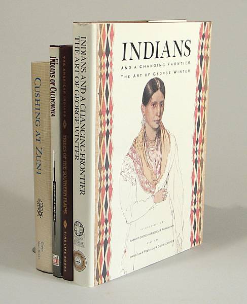 Appraisal: NATIVE AMERICAN ART Approx books including Dunn Dorothy American Indian