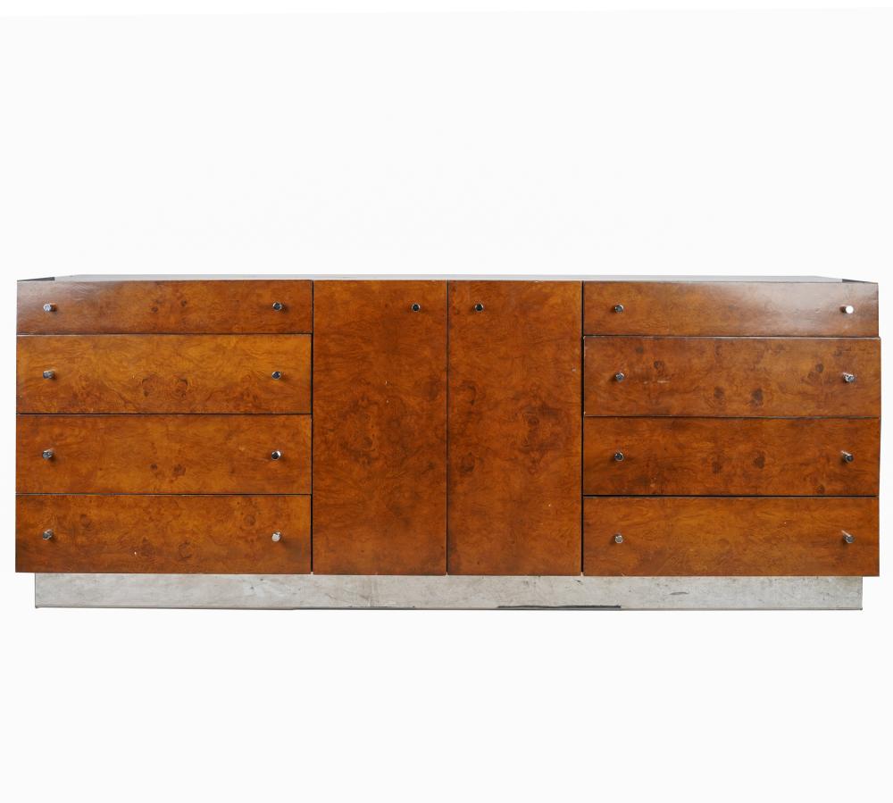 Appraisal: MILO BAUGHMAN FOR THAYER COGGIN SIDEBOARDwith manufacturer's label inches wide